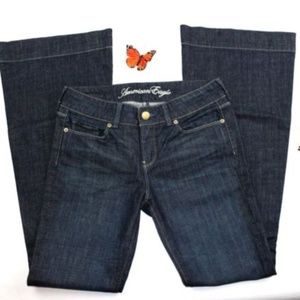 American Eagle Jeans Ae77 Wide Flare Size 6
